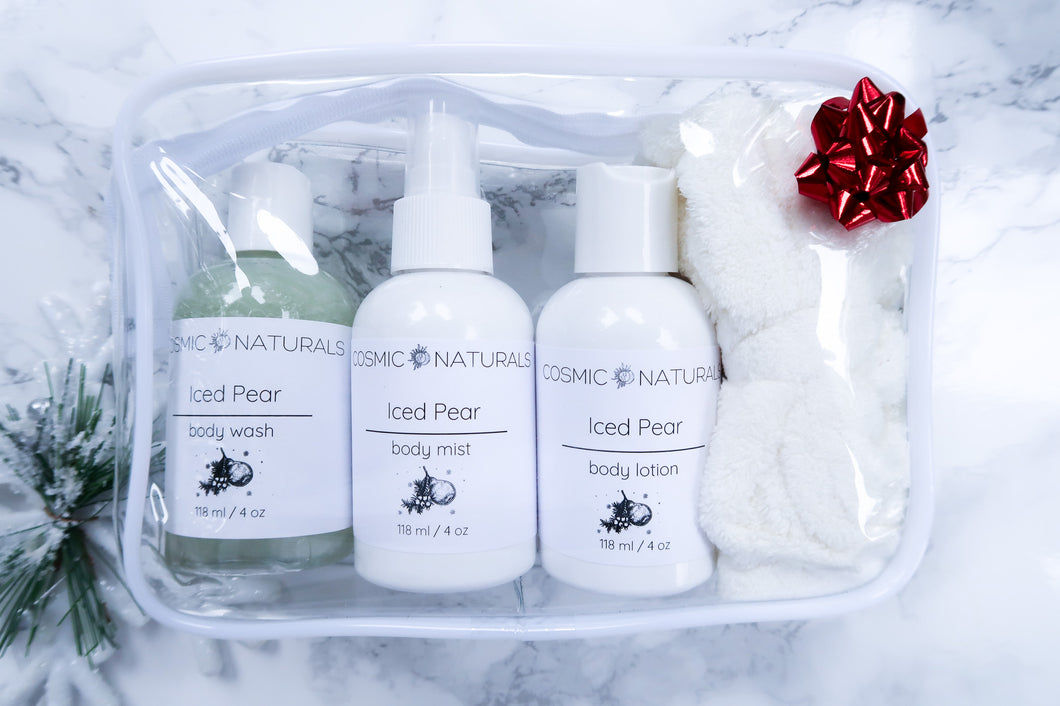 Bath & Body Care Gift Set, Body Lotion, Body Mist, Body Wash, Vegan Skincare, Natural Skincare