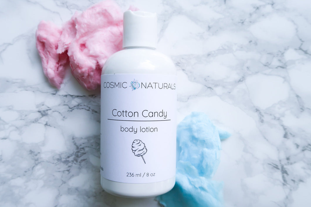 Cotton Candy Body Lotion, Moisturizer, Natural Body Lotion