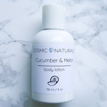 Load image into Gallery viewer, Cucumber &amp; Melon Body Lotion, Moisturizer, Natural Body Lotion
