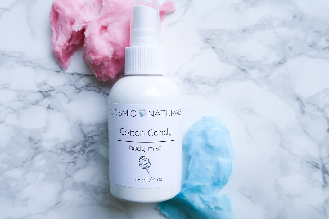 Cotton Candy Body Mist, Body Spray, Moisturizer